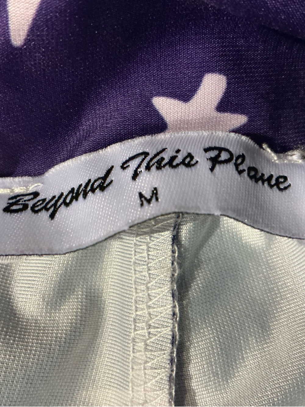 Beyond This Plane Celestial Print Balloon Pants Size Medium - Picture 8 of 10